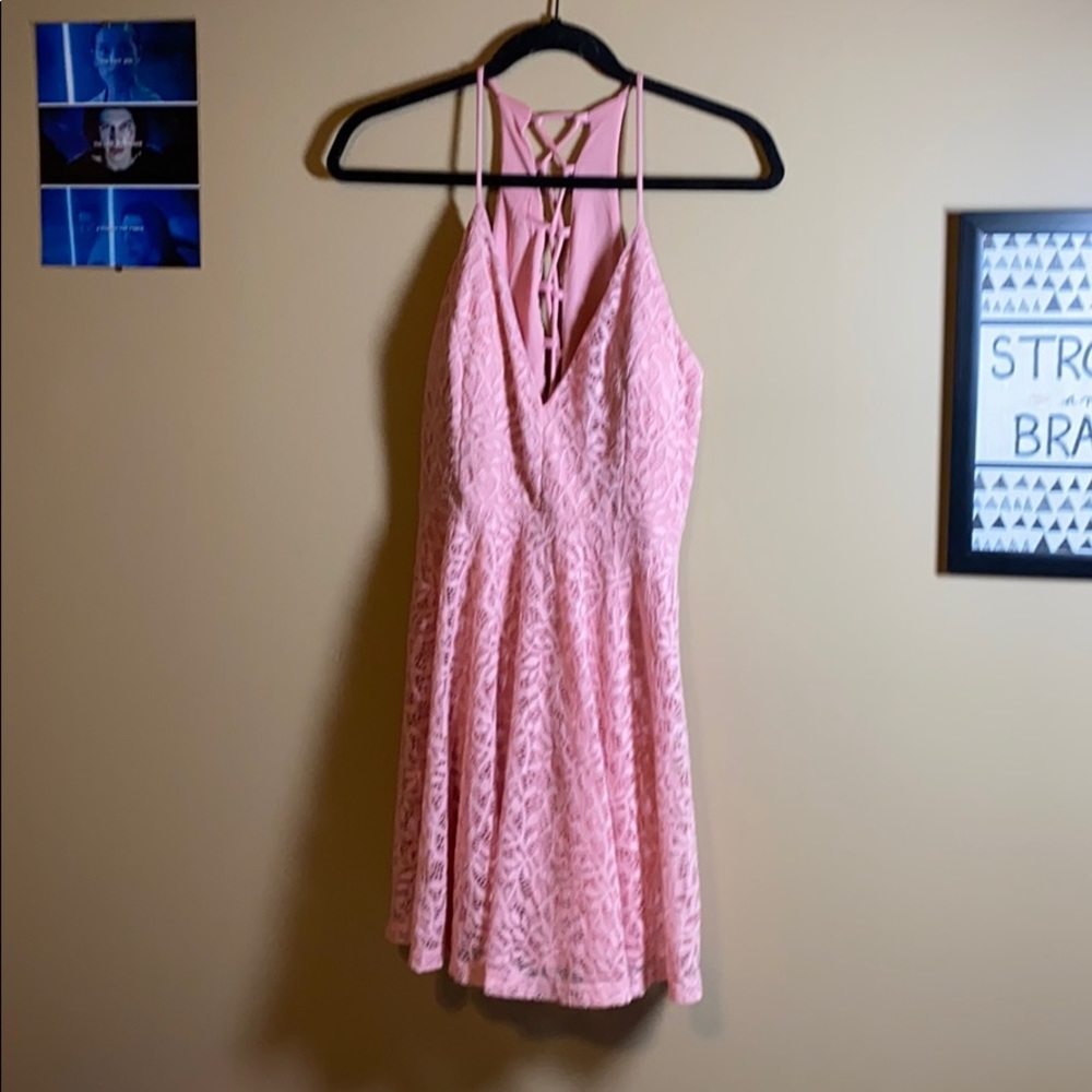 🐆NWT Pink lace dress🐆